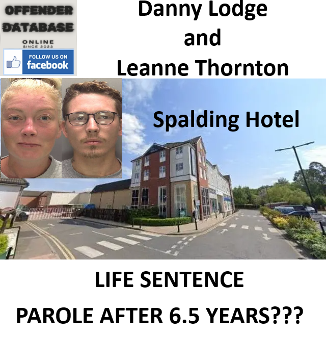 Danny Lodge and Leanne Thornton Spalding Hotel Killers