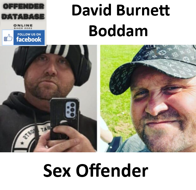David Burnett Boddam Rapist Sex Offender