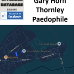 Gary Horn Thornley Paedophile Child Sex Offender