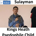Ghamer Sulayman Kings Heath Paedophile Child Sex Offender