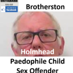 Gordon Brotherston Holmhead Paedophile Child Sex Offender