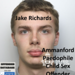 Jake Richards Ammanford Paedophile Child Sex Offender
