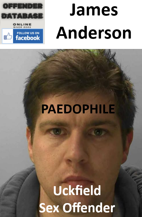 James Anderson Uckfield Paedophile Sex Offender