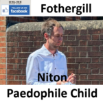 James Fothergill Niton Paedophile Child Sex Offender