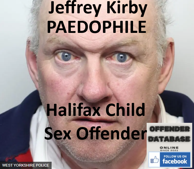Jeffrey Kirby Halifax Paedophile Child Sex Offender