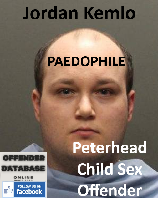 Jordan Kemlo Peterhead Paedophile Child Sex Offender