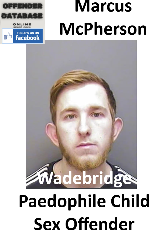 Marcus McPherson Wadebridge Paedophile Child Sex Offender
