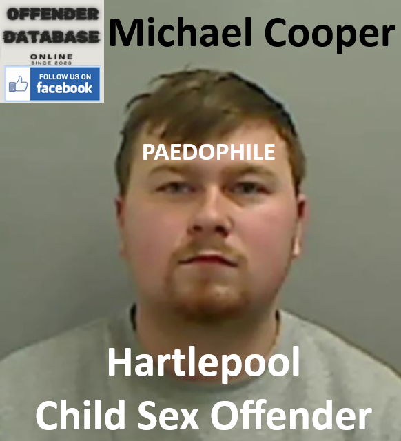Michael Cooper Hartlepool Paedophile Child Sex Offender
