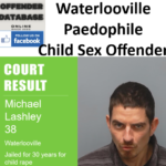 Michael Lashley Waterlooville Paedophile Child Sex Offender