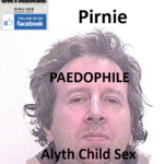 Mitchell Pirnie Alyth Paedophile Child Sex Offender