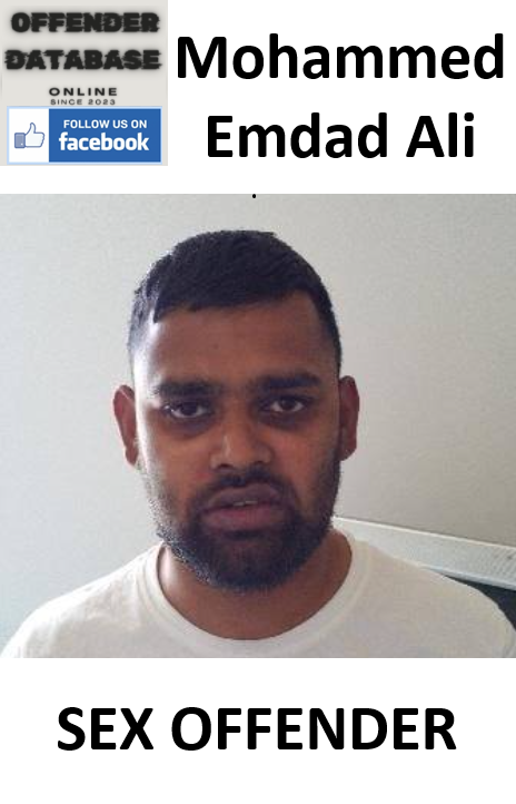Mohammed Emdad Ali Blackburn Sex Offender (Wanted)