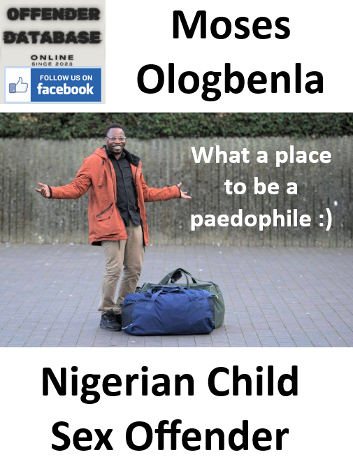 Moses Ologbenla Middlesbrough Paedophile Child Sex Offender