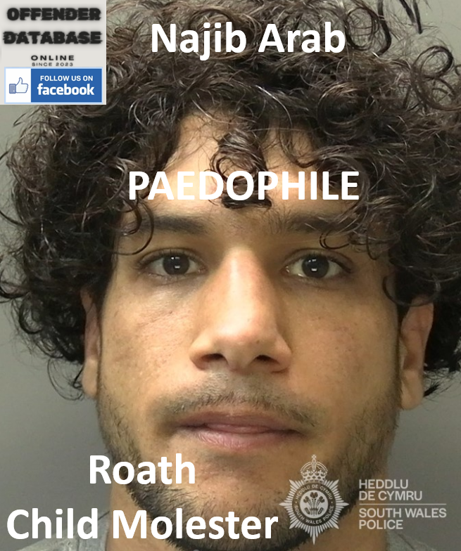 Najib Arab Roath Paedophile Child Molester