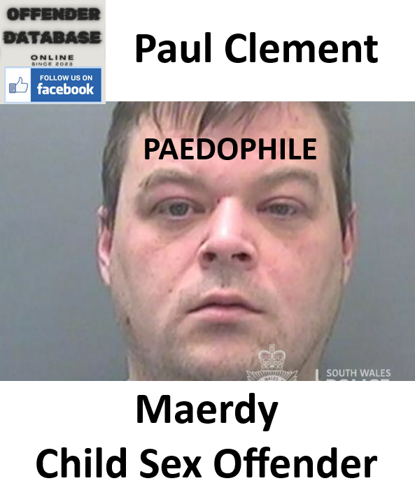 Paul Clement Maerdy Paedophile Child Sex Offender