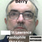 Paul Michael Berry St Lawrence Paedophile Child Sex Offender