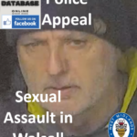 Police Appeal - CCTV Released Following Sexual Assault in Walsall