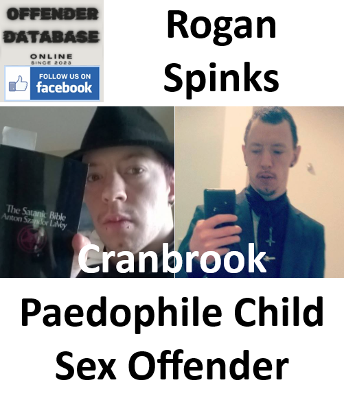 Rogan Spinks Cranbrook Paedophile Child Sex Offender