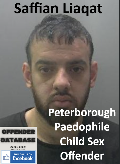 Saffian Liaqat Peterborough Paedophile Child Sex Offender