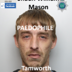 Shaun William Mason Tamworth Paedophile Child Sex Offender