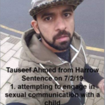 Tauseef Ahmed Harrow Paedophile Child Sex Offender