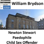 William Brydson Newton Stewart Paedophile Child Sex Offender