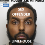 Abdulrizak Ali Hersi Limehouse Sexual Offender
