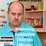 Alan Kusz Kilwinning Paedophile Child Sex Offender