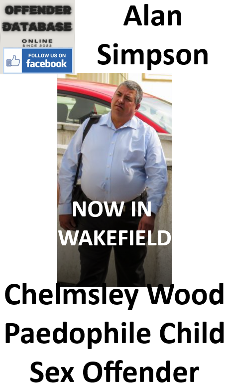 Alan Simpson Chelmsley Wood Paedophile Child Sex Offender Alan Simpson Chelmsley Wood Paedophile Child Sex Offender