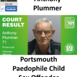 Anthony Plummer Portsmouth Paedophile Child Sex Offender