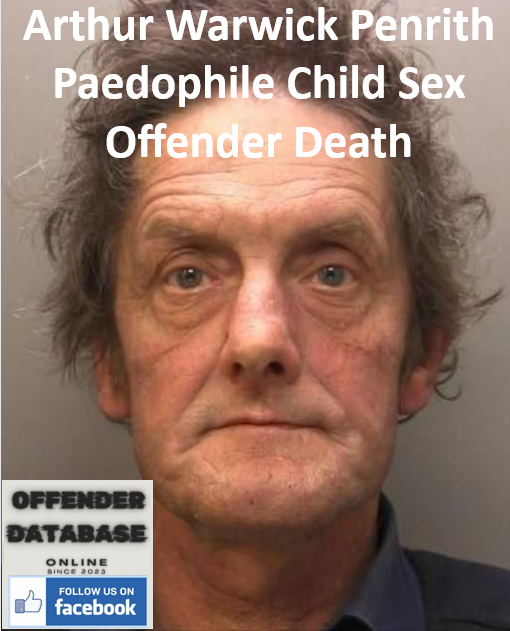 Arthur Warwick Penrith Paedophile Child Sex Offender Death