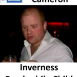 Benjamin Cameron Inverness Paedophile Child Sex Offender