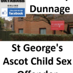 Beverley Dunnage St George's Ascot Child Sex Offender