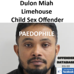 Dulon Miah Limehouse Paedophile Child Sex Offender
