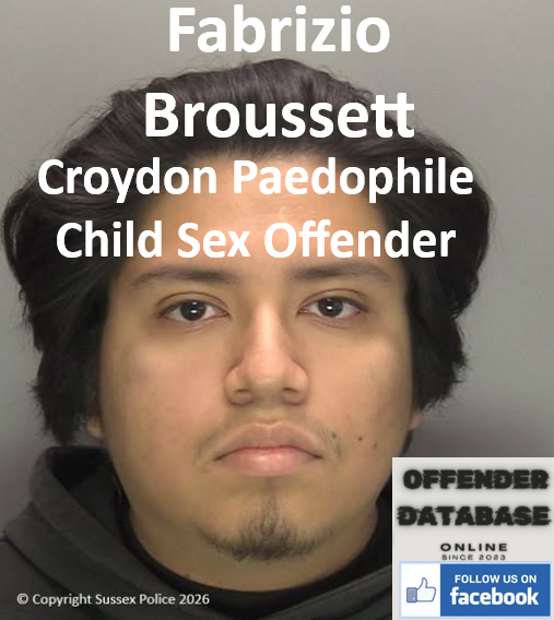Fabrizio Broussett Croydon Paedophile Child Sex Offender Fabrizio Broussett Croydon Paedophile Child Sex Offender