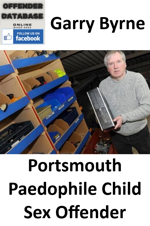 Garry Byrne Portsmouth Paedophile Child Sex Offender