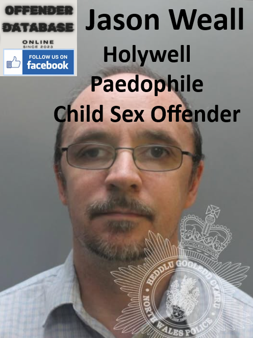 Jason Weall Holywell Paedophile Child Sex Offender