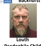 Mark Kevin Backhurst Louth Paedophile Child Sex Offender