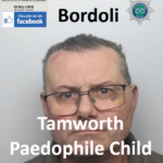 Martin Bordoli Tamworth Paedophile Child Sex Offender