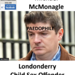 Michael McMonagle Londonderry Paedophile Child Sex Offender