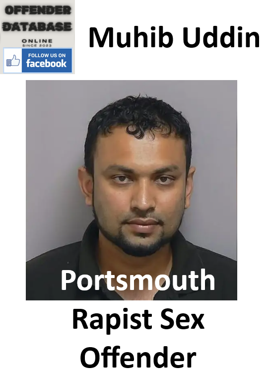 Muhib Uddin Portsmouth Rapist Sex Offender