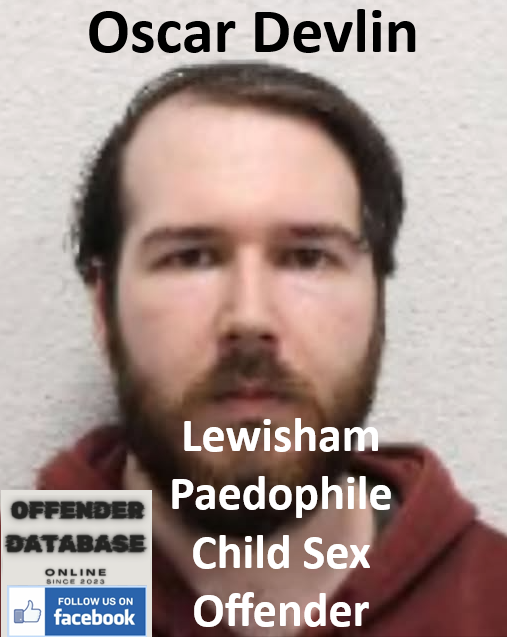Oscar Devlin Lewisham Paedophile Child Sex Offender