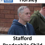 Paul Horsley Stafford Paedophile Child Sex Offender