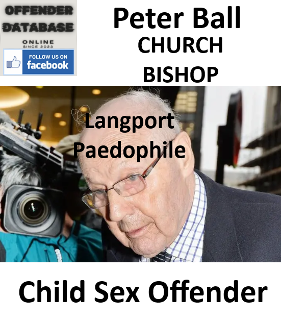 Peter Ball Langport Paedophile Child Sex Offender