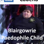 Richard Cabena Blairgowrie Paedophile Child Sex Offender