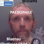 Richard Gethin Williams Blaenau Ffestiniog Paedophile Child Sex Offender