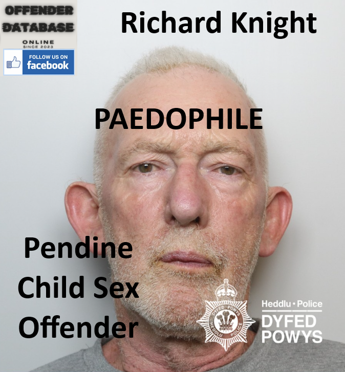 Richard Knight Pendine Paedophile Child Sex Offender