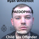 Ryan Whitefoot Neath Paedophile Child Sex Offender