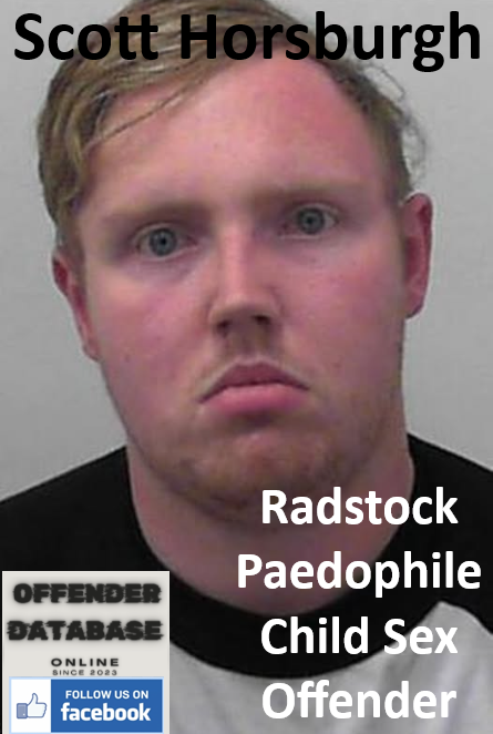 Scott Horsburgh Radstock Paedophile Child Sex Offender