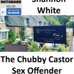 Shannon White The Chubby Castor Sex Offender