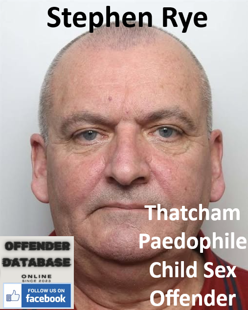 Stephen Rye Thatcham Paedophile Child Sex Offender
